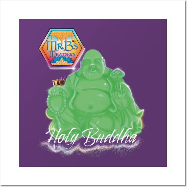 Holy Buddha Wall Art by MrBsMead